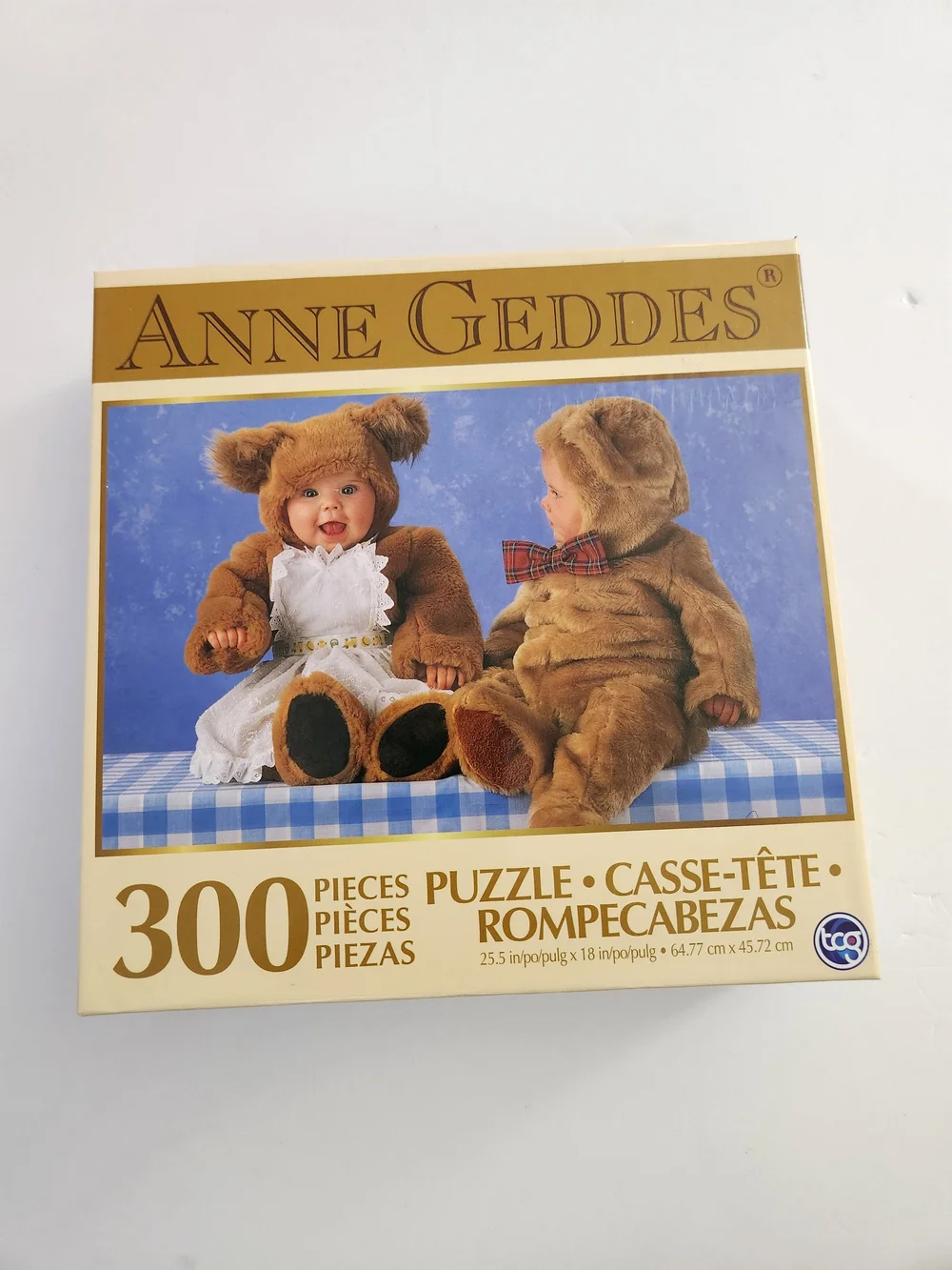 Bundle Of 3 Anne Geddes 300-Piece Kids Puzzles